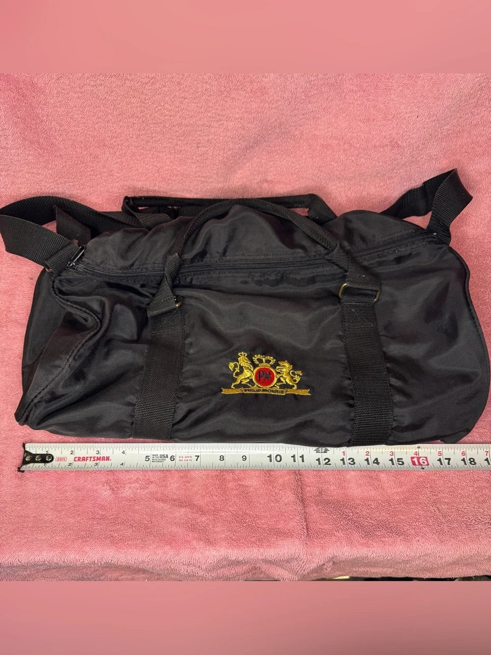 Philip Morris duffle bag